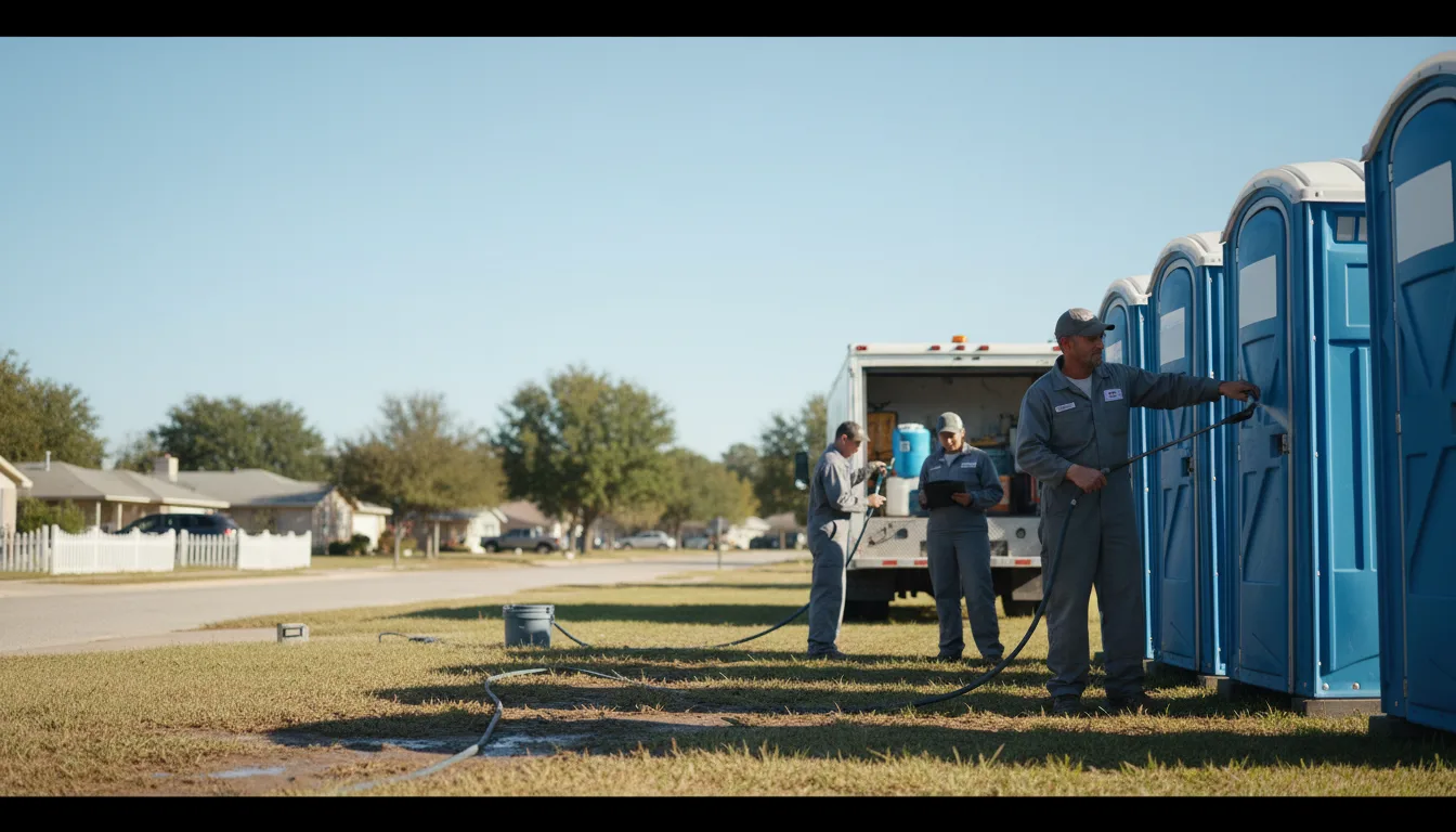 Long-Term Portable Toilet Rental in Van Buren, OH near me